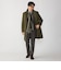 〈撥水加工〉シンサレート ライナー付き VENTILE(R) コットン ステンカラー コート