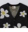 TOWNCRAFT: MOHAIR SHAGGY JACQUARD CARDIGAN