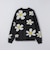 TOWNCRAFT: MOHAIR SHAGGY JACQUARD CARDIGAN