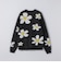 TOWNCRAFT: MOHAIR SHAGGY JACQUARD CARDIGAN