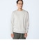 〈洗濯機可能〉ソリッド コットン カシミヤ クルーネック 26AW