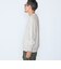 〈洗濯機可能〉ソリッド コットン カシミヤ クルーネック 26AW