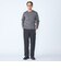 〈洗濯機可能〉ソリッド コットン カシミヤ クルーネック 26AW