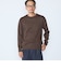 〈洗濯機可能〉ソリッド コットン カシミヤ クルーネック 26AW