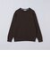 〈洗濯機可能〉ソリッド コットン カシミヤ クルーネック 26AW