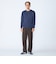 〈洗濯機可能〉ソリッド コットン カシミヤ クルーネック 26AW