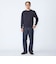〈洗濯機可能〉ソリッド コットン カシミヤ クルーネック 26AW