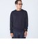 〈洗濯機可能〉ソリッド コットン カシミヤ クルーネック 26AW