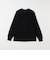 Hanes: T-SHIRTS KURO クルーネック パック ロングスリーブ Tシャツ（ブラック）26AW