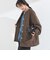 〈手洗い可能〉ループ ジャージー ボタン ノーカラーコート◇