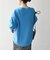 〈手洗い可能〉AQUA カシミヤ ミックス Vネック ラウンドヘム ルーズ ニット