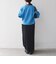 〈手洗い可能〉AQUA カシミヤ ミックス アゼ クルーネック 2way ニット カーディガン