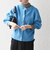 〈手洗い可能〉AQUA カシミヤ ミックス アゼ クルーネック 2way ニット カーディガン