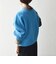 〈手洗い可能〉AQUA カシミヤ ミックス アゼ クルーネック 2way ニット カーディガン