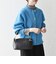〈手洗い可能〉AQUA カシミヤ ミックス アゼ クルーネック 2way ニット カーディガン