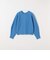 〈手洗い可能〉AQUA カシミヤ ミックス アゼ クルーネック 2way ニット カーディガン