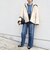 《予約》【WEB限定】〈手洗い可能〉ボア キルティング ジップ フード コート◆