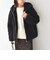 【WEB限定】〈手洗い可能〉ボア キルティング ジップ フード コート◇