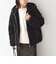 【WEB限定】〈手洗い可能〉ボア キルティング ジップ フード コート◇
