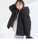 【WEB限定】〈手洗い可能〉ボア キルティング ジップ フード コート◇