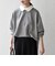 【WEB限定】〈洗濯機可能〉バイカラー ロング スリーブ プルオーバー