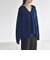 〈手洗い可能〉AQUA カシミヤ ミックス アゼ スキッパー ポロ ニット
