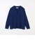 〈手洗い可能〉AQUA カシミヤ ミックス アゼ スキッパー ポロ ニット
