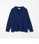 〈手洗い可能〉AQUA カシミヤ ミックス アゼ スキッパー ポロ ニット