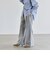 〈洗濯機可能〉裏起毛 セミフレア タック パンツ