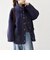 〈手洗い可能〉ダンボール スタンド ネック ポケット ブルゾン