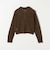 Healthknit:〈手洗い可能〉モヘヤ ミックス ポロ ニット