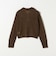 Healthknit:〈手洗い可能〉モヘヤ ミックス ポロ ニット