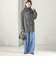 【SHIPS別注】TAION:〈手洗い可能〉SHIRRING MUFFLER