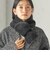 【SHIPS別注】TAION:〈手洗い可能〉SHIRRING MUFFLER