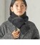 【SHIPS別注】TAION:〈手洗い可能〉SHIRRING MUFFLER
