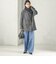 【SHIPS別注】TAION:〈手洗い可能〉SHIRRING MUFFLER