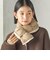 【SHIPS別注】TAION:〈手洗い可能〉SHIRRING MUFFLER
