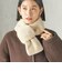 【SHIPS別注】TAION:〈手洗い可能〉SHIRRING MUFFLER