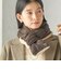 【SHIPS別注】TAION:〈手洗い可能〉SHIRRING MUFFLER