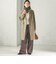 【SHIPS別注】TAION:〈手洗い可能〉SHIRRING MUFFLER