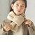 【SHIPS別注】TAION:〈手洗い可能〉SHIRRING MUFFLER