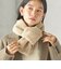 【SHIPS別注】TAION:〈手洗い可能〉SHIRRING MUFFLER