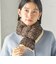 【SHIPS別注】TAION:〈手洗い可能〉SHIRRING MUFFLER