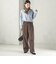 【SHIPS別注】TAION:〈手洗い可能〉SHIRRING MUFFLER