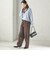 【SHIPS別注】TAION:〈手洗い可能〉SHIRRING MUFFLER