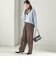 【SHIPS別注】TAION:〈手洗い可能〉SHIRRING MUFFLER