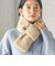 【SHIPS別注】TAION:〈手洗い可能〉SHIRRING MUFFLER
