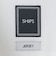 MADE IN JAPAN ホワイト ジャージー ワンピースカラー シャツ