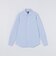 MADE IN JAPAN サックス ブルー ジャージー ワンピースカラー シャツ