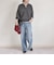 〈手洗い可能〉シャギー ポロ ニット◇